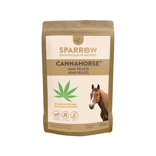 SPARROW CannaHorse Hanf Pellets Mit CBD 3 SPARROW CannaHorse Hanf Pellets Mit CBD